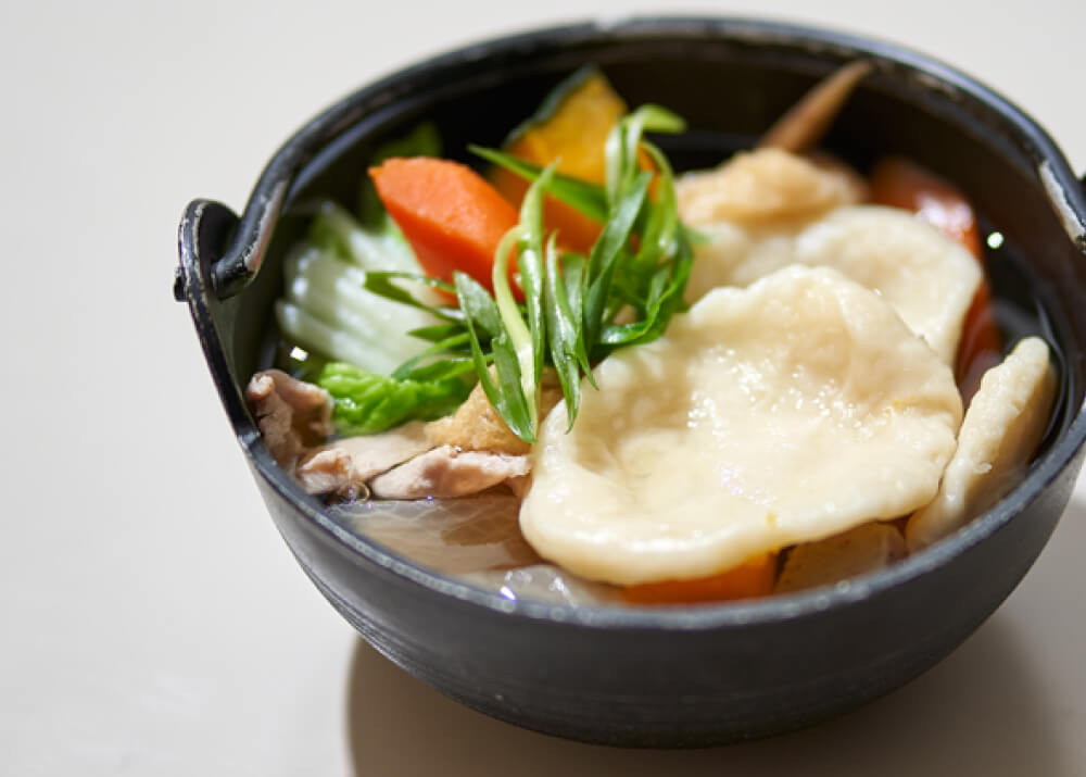 おおいた冠地鶏　うどん