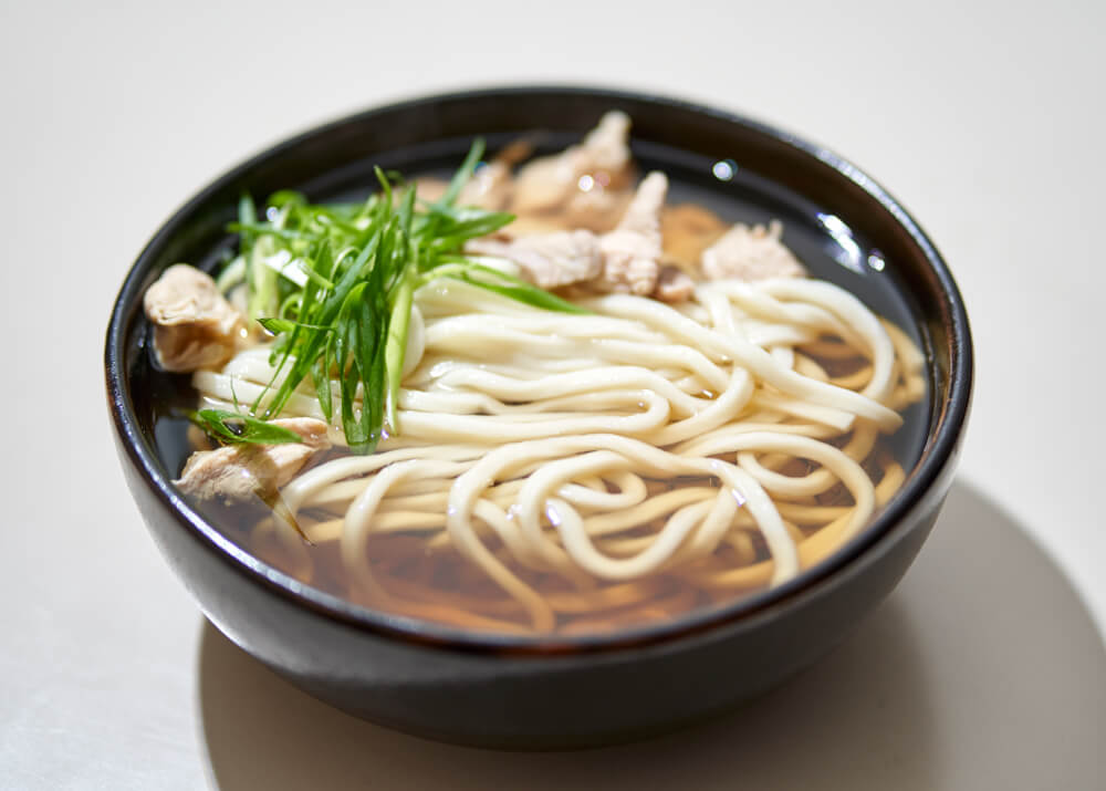 おおいた冠地鶏　うどん